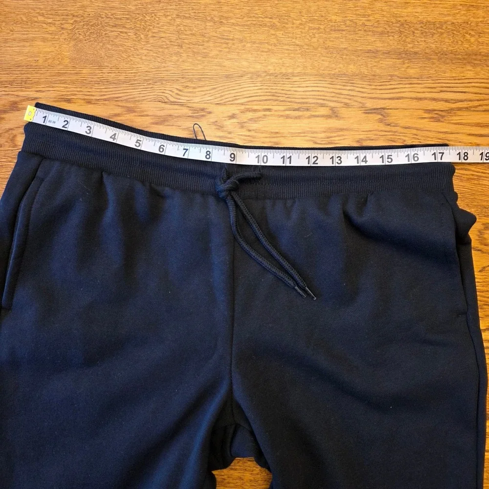 NWT True Religion Black Gold Gothic Logo Flare Sweatpant Y2K Bell Bottom Joggers - Picture 8 of 13